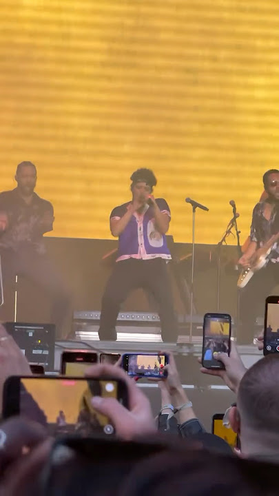 Bruno Mars performs “Locked Out Of Heaven” for Bestseller’s 50th Anniversary in Denmark last night