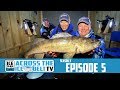 Ice Fishing Mille Lacs Walleyes - YouTube