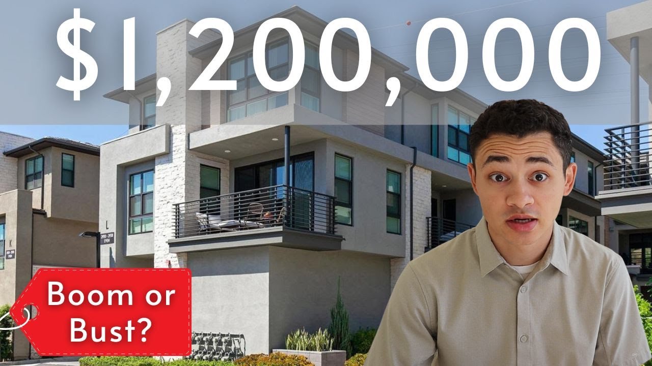 $1,200,000 California Townhome with INSANE Architecture | Luxury San Diego Home Tours