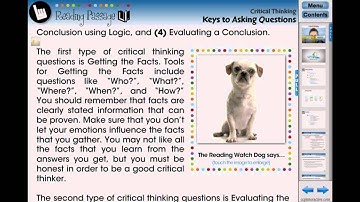 CC7110 V1.1 -- Critical Thinking