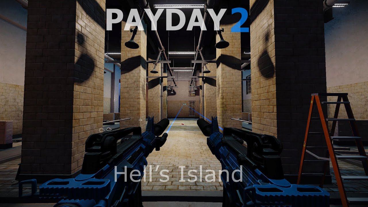 PAYDAY 2 Hell's Island DS OD (solo, no downs)