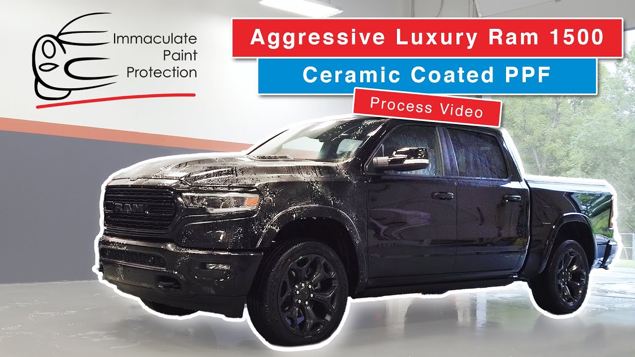 Aggressive Luxury Ram 1500 | Immaculate Paint Protection | PPF and Ceramic Coating