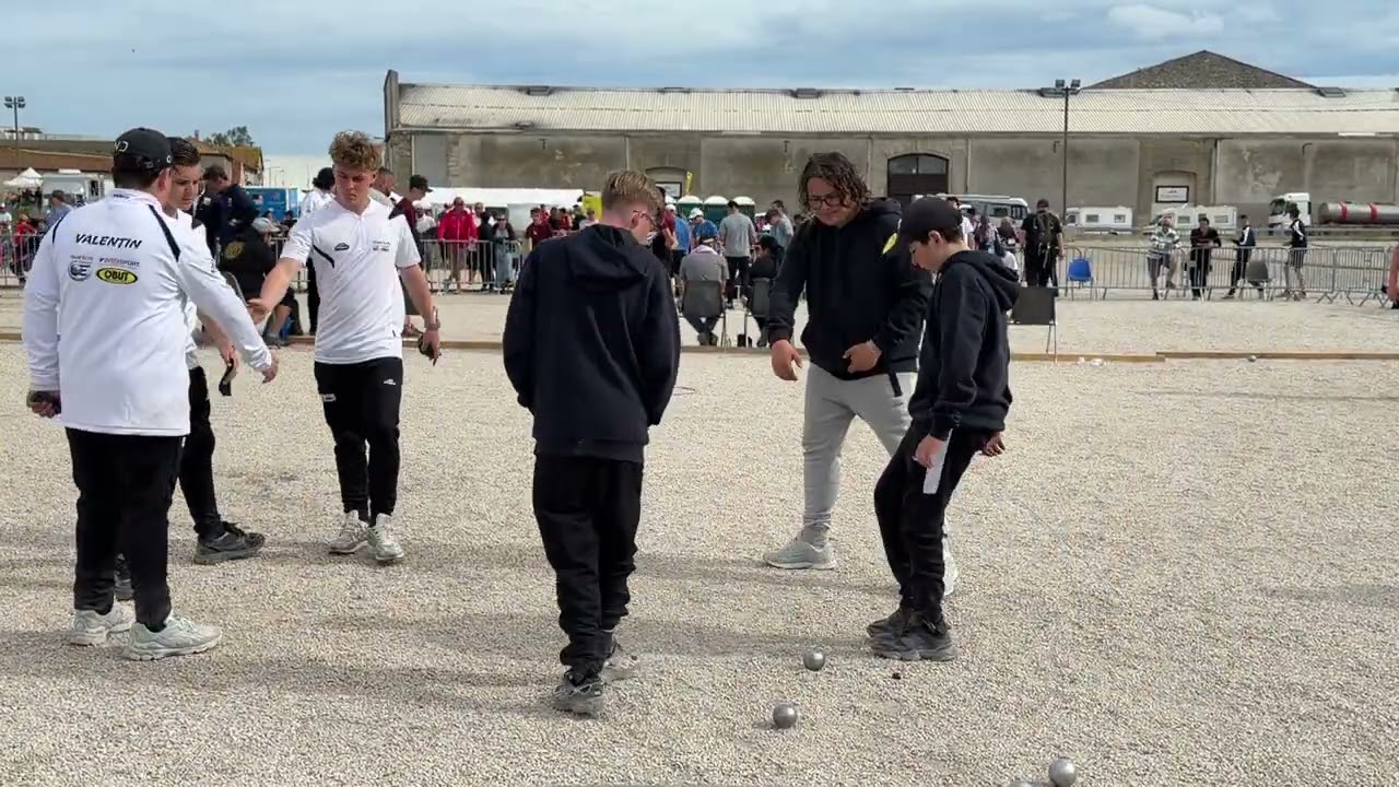 Miniature : Sète National Pétanque 2026 Juniors poules (NO sound)