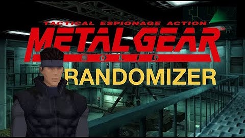 Metal Gear Solid Randomizer l Attempt 1 l