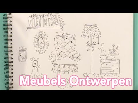 ✨🛋 Ontwerp je eigen kamer met meubels 🛋 ✨- Tekenen | Jill