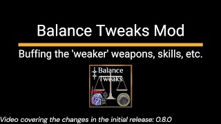 BalanceTweaks mod | Outward Mod Showcase