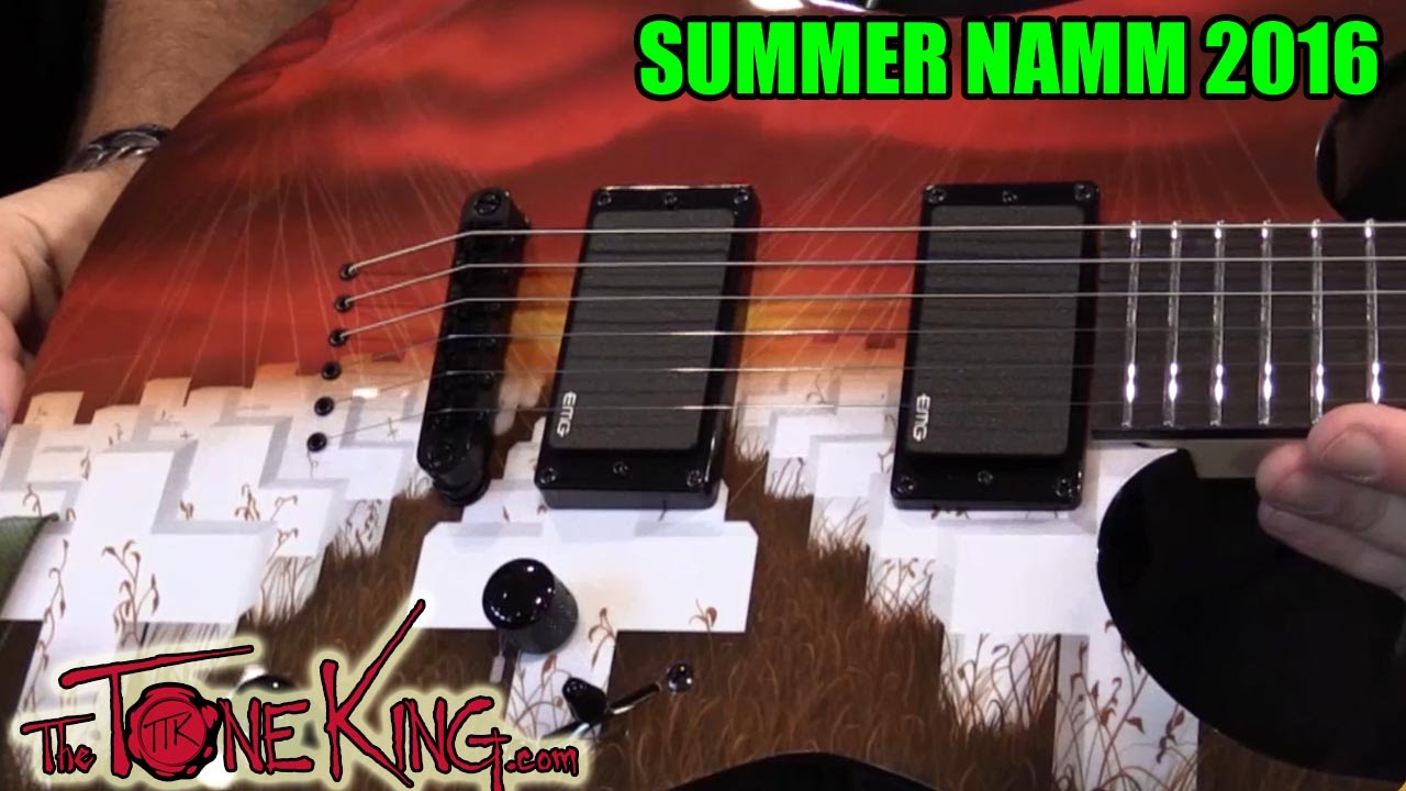 ESP Guitars - Mastodon Bill Kelliher & Metallica Master of Puppets - Summer  NAMM 2016 - YouTube