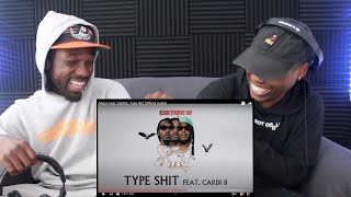 Migos &amp; Cardi B - Type Shit FIRST REACTION/REVIEW