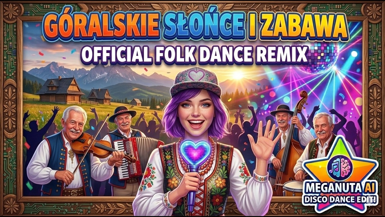 Hala w Ogniu (Official Audio) 🏔️ MegaNutaAI | Góralskie Disco Dance 2026