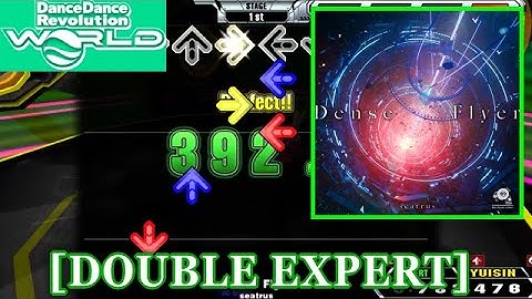[New chart] 【DDR WORLD】 Dense Flyer / seatrus [DOUBLE EXPERT] 譜面確認+Clap