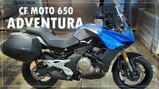 2022 CFMOTO 650 Adventura - first ride