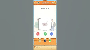 BRAINDOM RIDDLE LEVEL - 22 Who is sick ??