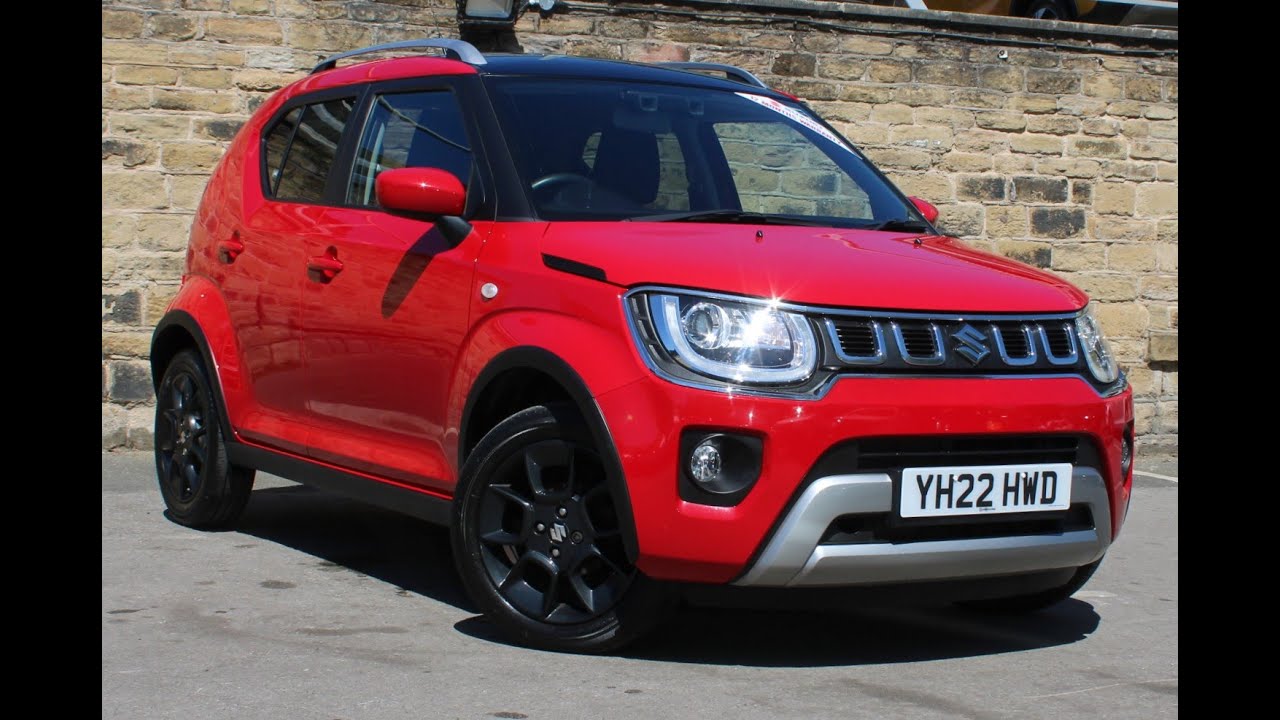 Ignis Rofbox YH22 HWD Suzuki Ignis SZ-T 1.2 MHEV Fervent Red/Black Roof 2022 - YouTube