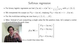 Logistic regression 5.2: Multiclass - Softmax regression screenshot 3