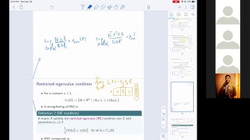 STATS 200C: High-dimensional Statistics -- Lecture 10