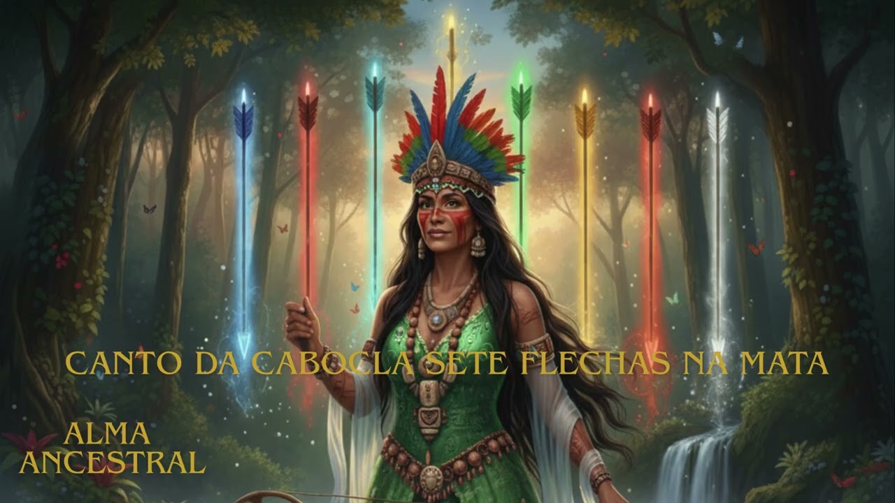 Canto da Cabocla Sete Flechas na Mata