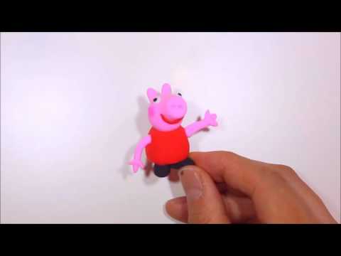 Play Doh Peppa Pig S Finger Family Nursery Rhyme Song 