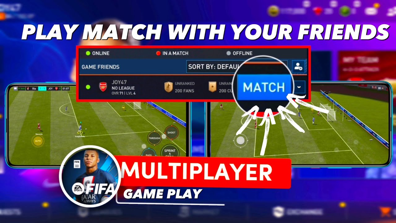 How To Play FIFA Mobile 23 With Your Friends