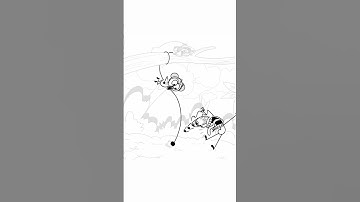 Monkey Stealing Snack? #maxclassiccartoon #animation #2danimation