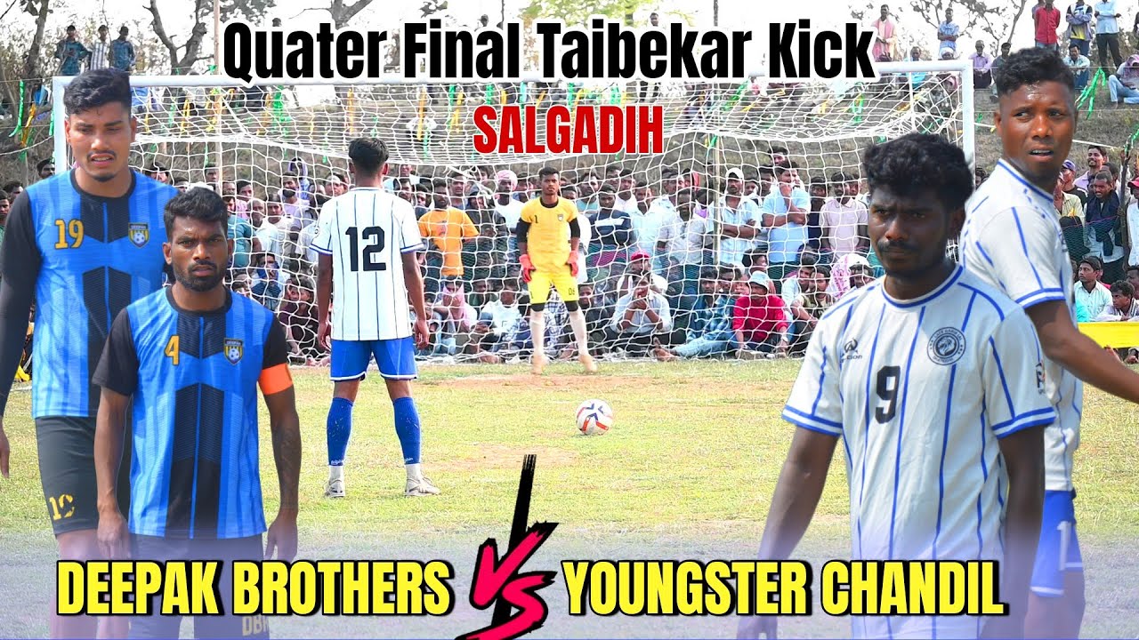 Black Tiger Ranchi vs Youngster Chandil||Quarter Final Taibekar Kick||At:-SALGADIH||