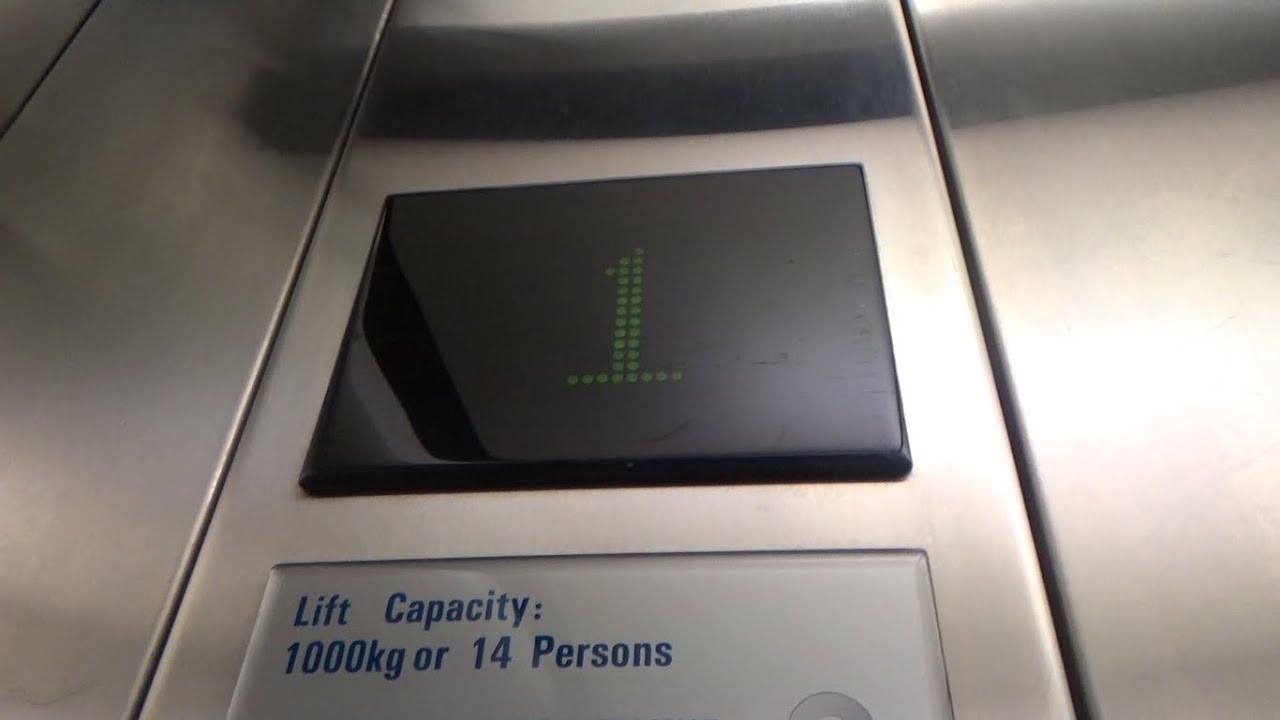 [R1] 15-Sec Nudge Mode + Cage Motor View! | Schindler 5400 AP @ Vic Uni, WLG CBD (Hub & MacLaurin)