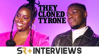 John Boyega & Teyonah Parris On They Cloned Tyrone & Real-Life Conspiracy Theories