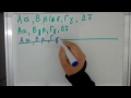 Learn Greek Lesson 2: The Greek alphabet