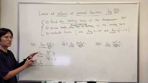 Lesson 5: 02 Limits at infinity (more examples)