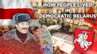 How people lived in democratic Belarus (1991-1996)