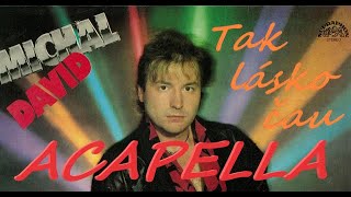 Michal David - Tak lásko čau (ACAPELLA by BaX)