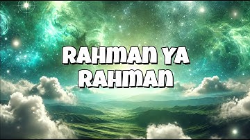 Rahman Ya Rahman 🌸 | Ayisha Abdul Basith 🎶 | English Lyrics Video 🎧 | Naat 💖 | Romanized Version ✨