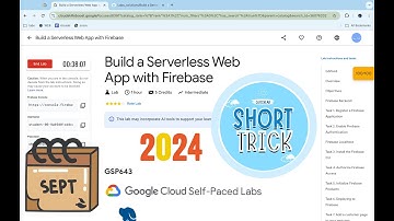 [2024] Build a Serverless Web App with Firebase | #qwiklabs | #GSP643 | [With Explanation🗣️]
