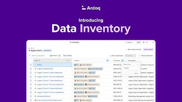 Ardoq | Introducing Data Inventory - Unlock Easier Data Management in Ardoq
