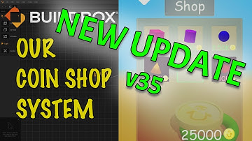 UPDATE v35: Our Coin Shop System for Buildbox 3 Free/Pro - NoCode Character Shop and More
