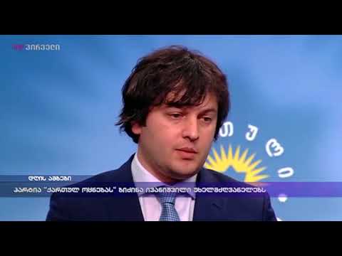 პარტია \"ქართულ ოცნებას\" ბიძინა ივანიშვილი უხელმძღვანელებს