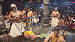Sabarimal ayyappa swamy padi pooja at sanidhanam 🙏 15-03-2025 full video #sabarimala