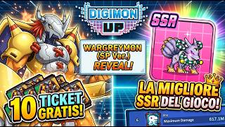 10 TICKET GRATIS! 🤯 Ho Trovato la MIGLIORE SSR del Gioco? | Digimon Up