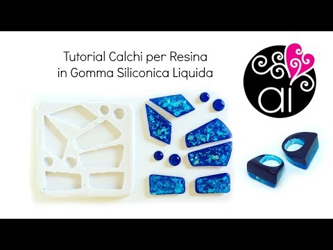 Come fare Calchi per la Resina con la Gomma siliconica Liquida &quot;Liquid Mold&quot;