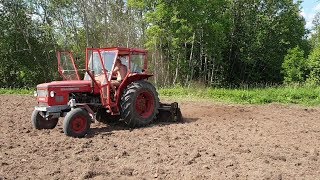 Zetor 6711 with DIY Rotary Tiller