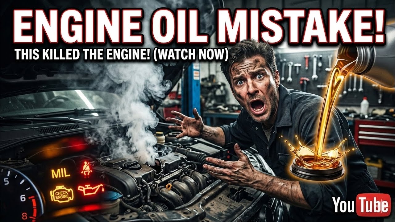 “This Engine Oil Mistake Can Destroy Your Car! ⚠️” - YouTube