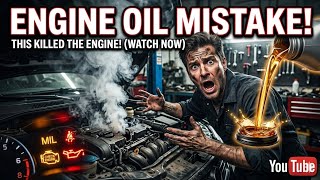 “This Engine Oil Mistake Can Destroy Your Car! ⚠️”