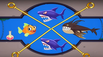 Save The Fish Fishdom Pull The Pin IOS Android Gameplay Walkthrough