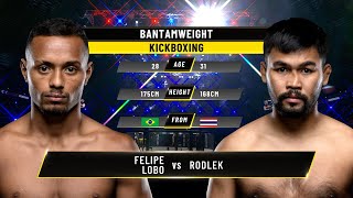 Felipe Lobo vs. Rodlek | ONE Championship Full Fight