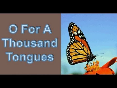 U0026quot O For A Thousand Tongues To Sing U0026quot Satb Choral Video