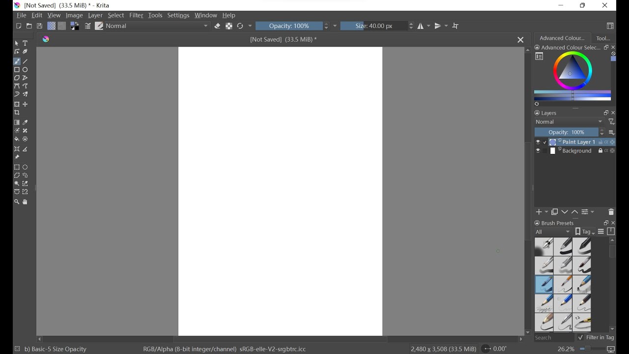 Krita Tutorial - YouTube