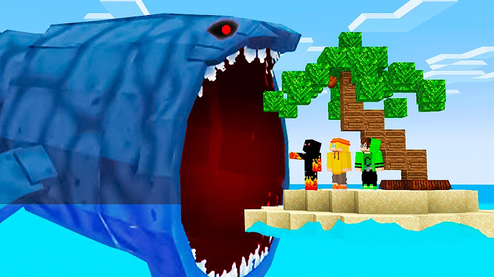 Só uma Ilha para Sobreviver ao The Bloop no Minecraft!
