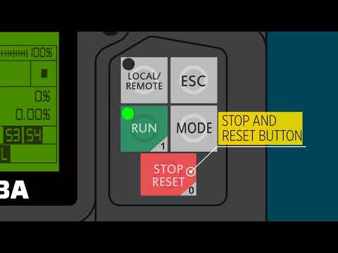 Toshiba Q9 Plus Adjustable Speed Drive - Keypad Overview