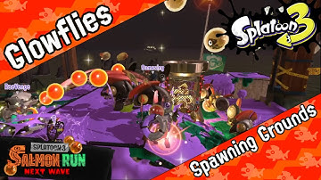 Tips on how to manage GLOWFLIES without Roller on Spawning Grounds - Salmon Run - Splatoon 3