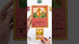 I Turned the Classic Charmander Pokemon Card Into Giant Sand Art 🔥