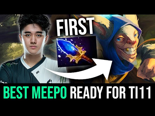 Meepo Mid, SR.Abed, THE BEST MEEPO PLAYER ABED 1ST TRY 7.33 NEW MEEPO
